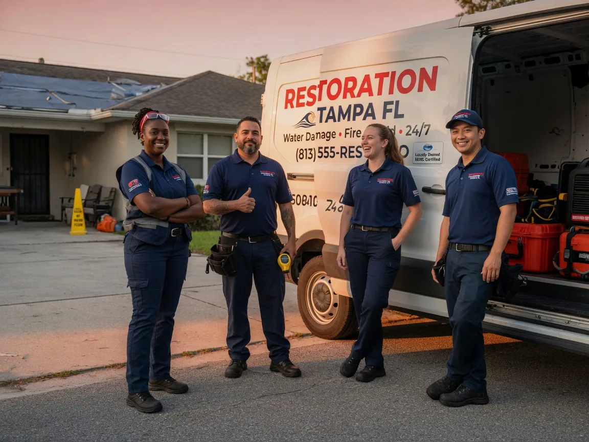 Water Damage Restoration company in Crawfordsville, AR